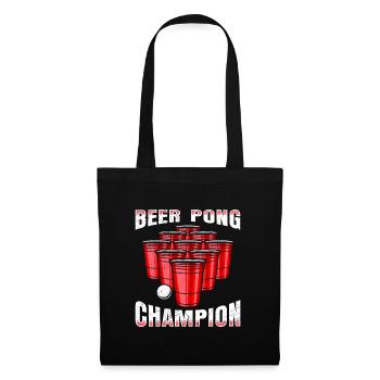 Bierpong Champion Beer Pong Champ Bier Pong - Sac en tissu - noir - Devant