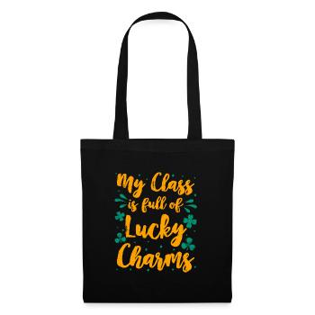 Ma classe est pleine de Lucky Charms Professeur de classe - Sac en tissu - noir - Devant