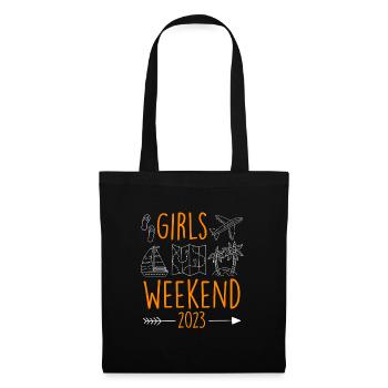 Mädelswochenende Girls Weekend 2023 Spring Break - Sac en tissu - noir - Devant