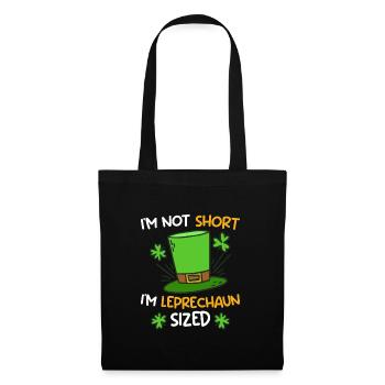 Leprechaun Size Little Friend St. Patrick's Day - Tote Bag - black - Front