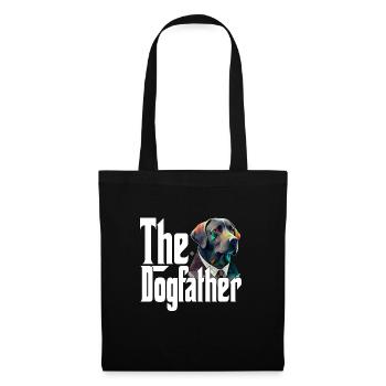 Labrador Retriever Dog Dad Dogfather Dogs Daddy Fa - Tote Bag - black - Front