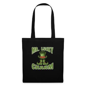 Mr Lucky Charm Glücksbringer Saint-Patrick - Sac en tissu - noir - Devant