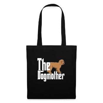 Labradoodle Chien Maman Chienne Chiens Maman - Sac en tissu - noir - Devant