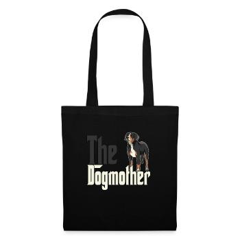 Chien de montagne suisse Maman Chienne Chienne Chiens Maman - Sac en tissu - noir - Devant
