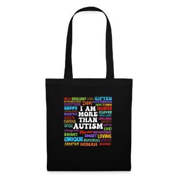 Autism Awareness Solidarity and Awareness - Tote Bag - black - Front