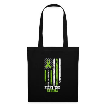 Mental Health Fight the Stigma - Tote Bag - black - Front