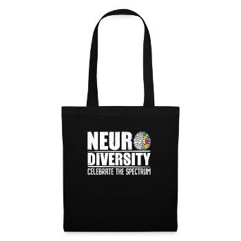 Autism Diversity Neurodiversity Autistic - Tote Bag - black - Front