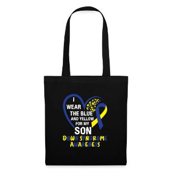 Down Syndrome Mom and Dad Autistic Child - Tote Bag - black - Front