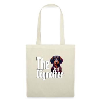 Teckel Chien Maman Chienne Chiens Maman Rottie - Sac en tissu - nature - Devant