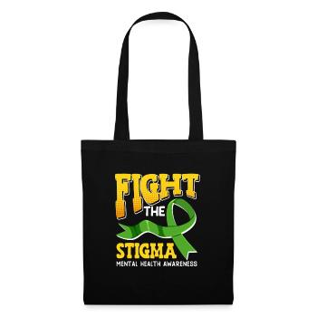 Mental Health Fight the Stigma - Tote Bag - black - Front
