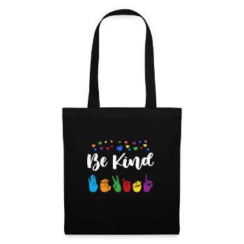 Be Child Autistic Diversity and Awareness - Tote Bag - black - Front