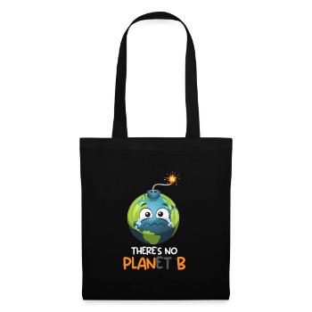 There is no Planet B Environmental Protection Mission Earth - Tote Bag - black - Front