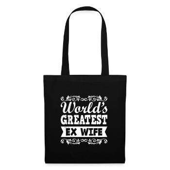 World's Best Wife EX Divorce Party Happy - Tote Bag - black - Front