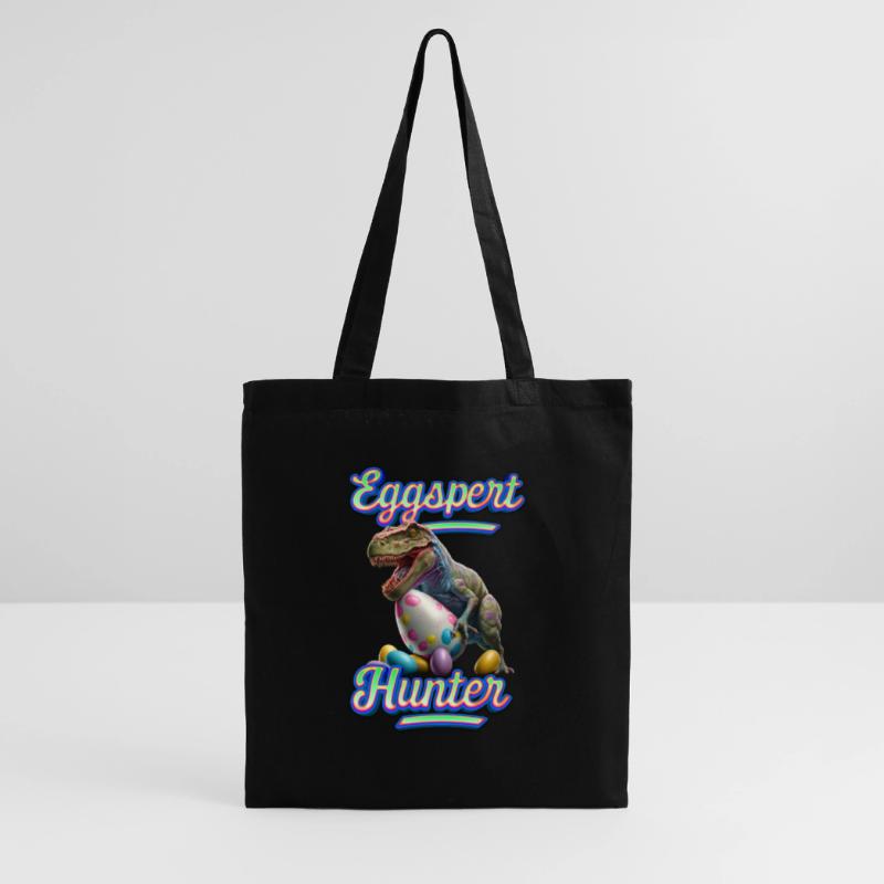 Eggspert Easter Eggs Hunter Easter Dinosaur Egg Tote Bag