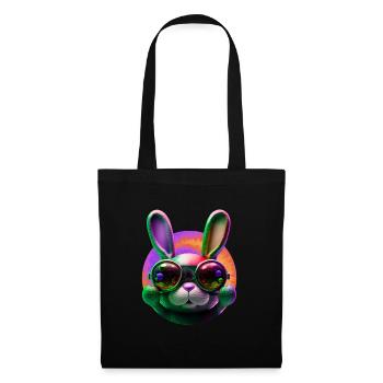 Easter Bunny Face Easter Bunny Rabbit Easter - Tote Bag - black - Front