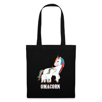 Grandma Unicorn Mother's Day Fans Grandma Omi - Tote Bag - black - Front