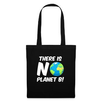 There is no Planet B Environmental Protection Mission Earth - Tote Bag - black - Front