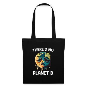 Il n’y a pas de protection de l’environnement pour le Jour de la Terre de la planète B - Sac en tissu - noir - Devant