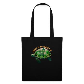There is no Planet B Earth Day Mission Erde - Tote Bag - black - Front