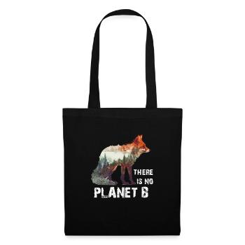 There is no Planet B Earth Day Mission Erde - Tote Bag - black - Front