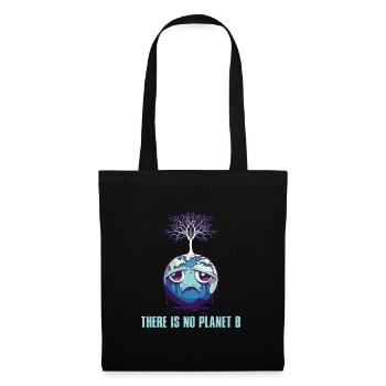 There is no Planet B Earth Day Mission Erde - Tote Bag - black - Front