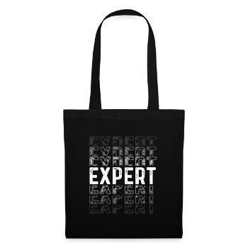 Meilleur expert The Man The Legend - Sac en tissu - noir - Devant