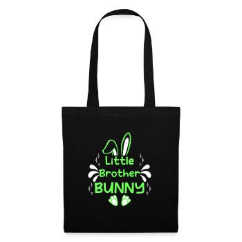 Easter Little Brother Bunny Brother Rabbit Easter - Tote Bag - black - Front
