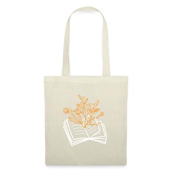Amateurs de livres Buchblume Amateurs de lecture - Sac en tissu - nature - Devant
