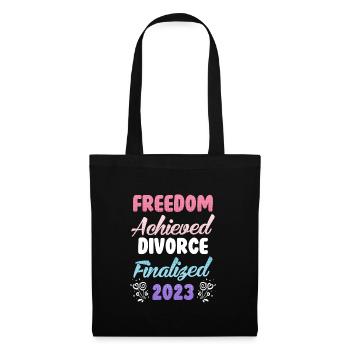 Divorce 2023 freshly divorced divorce party - Tote Bag - black - Front