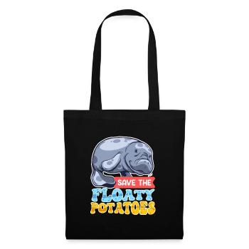 Walrus Save the Ocean Environmental Love - Tote Bag - black - Front