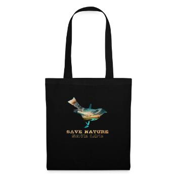 Save the Nature Environmental Protection Save the Earth - Tote Bag - black - Front