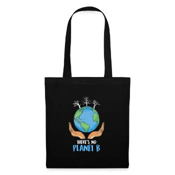 There is no Planet B Environmental Protection Mission Earth - Tote Bag - black - Front
