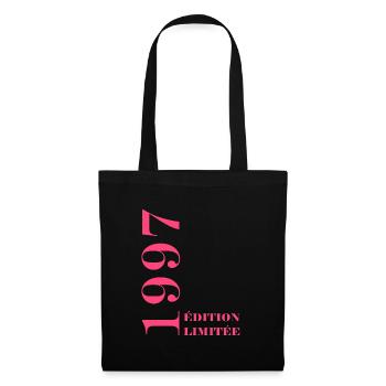 Edition limitée 1997 - Sac en tissu - noir - Devant