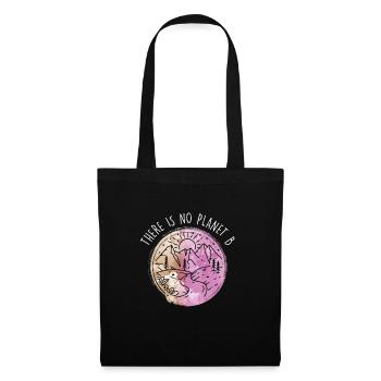 Il n’y a pas de protection de l’environnement pour le Jour de la Terre de la planète B - Sac en tissu - noir - Devant