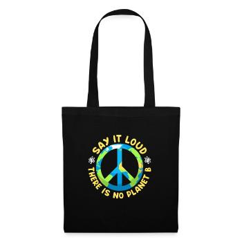 There is no Planet B Environmental Protection Species Conservation - Tote Bag - black - Front