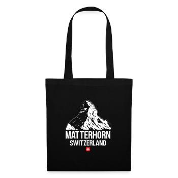 Matterhorn hikers mountain fans climb hiking - Tote Bag - black - Front