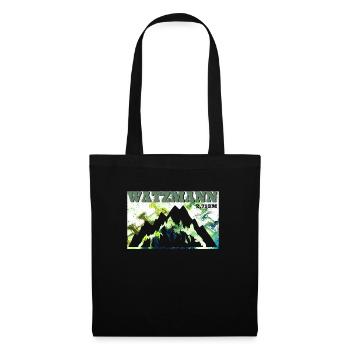 Watzmann mountain fan escalade alpiniste randonneur - Sac en tissu - noir - Devant