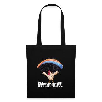 Paraglider Groundhendl Paraglider Women - Tote Bag - black - Front