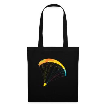 Parapente féminin Parapente filles - Sac en tissu - noir - Devant