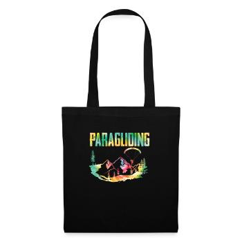 Gleitschirmfliegen Hike and Fly Paragliding - Tote Bag - black - Front