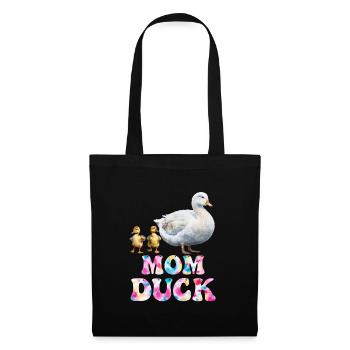 Mama Duck Duck Lover Duck Fan Women - Tote Bag - black - Front