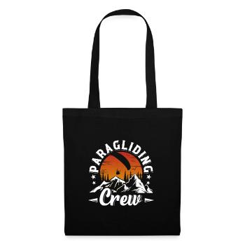 Paragliding Crew Gleitschirmfliegen Paraglider - Tote Bag - black - Front