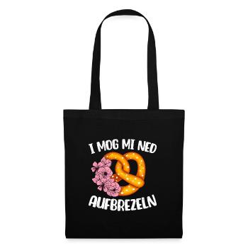 Bavarian Pretzels I Mog mi Ned Pretzels Women - Tote Bag - black - Front