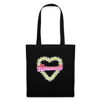 Herbstfest Bayerische Frauen Dirndl Shirt - Sac en tissu - noir - Devant