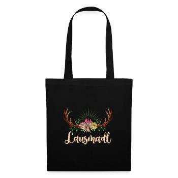 Lausmadl Bavarian Girls Bavaria Women - Tote Bag - black - Front