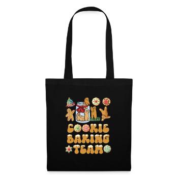 Cookie Baking Team Christmas - Tote Bag - black - Front