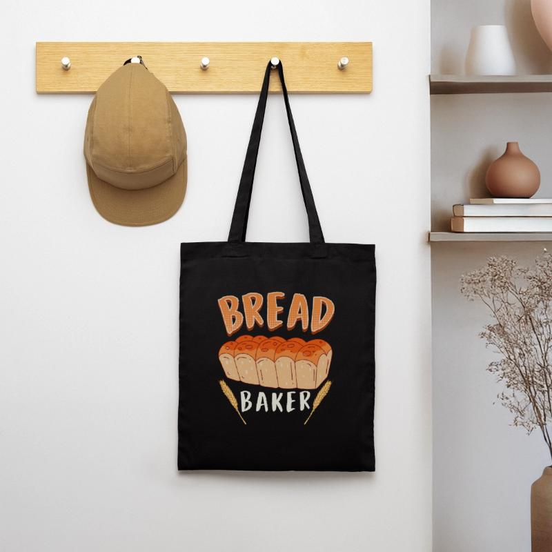 Bread Baker Baking Lovers Baking Bread Dough Tote Bag