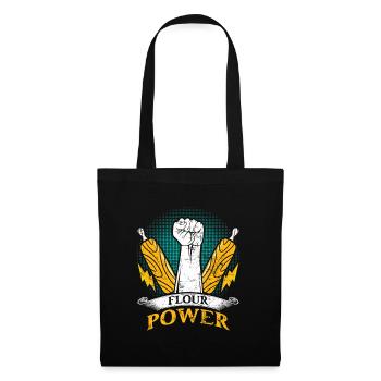 Bread Baker Flour Power Baking Baking Lovers - Tote Bag - black - Front