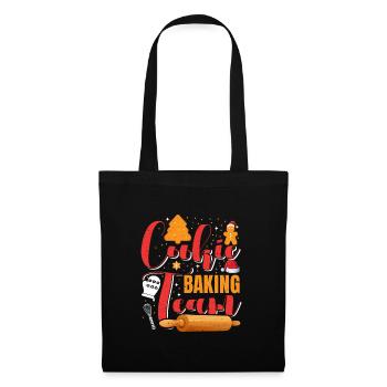 Cookie Baking Team Christmas Biscuits Cookies - Tote Bag - black - Front