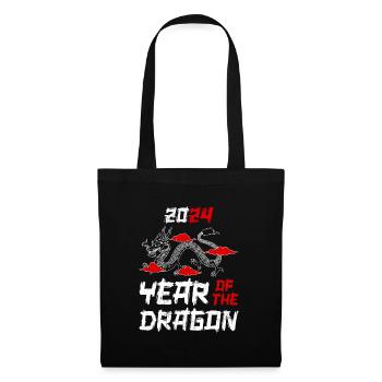 Year of the Dragon 2024 Chinese New Year - Tote Bag - black - Front